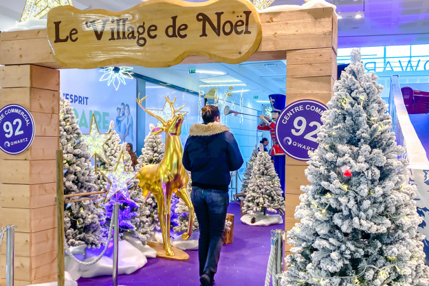 Le village de Noël du centre Qwartz, pour vivre un Noël magique en famille - Sortiraparis.com