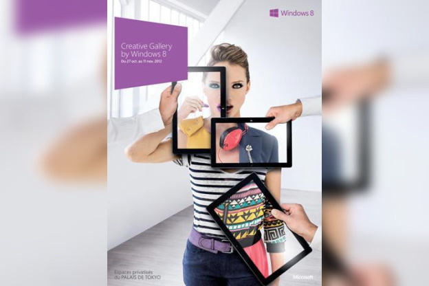 creative gallery by Windows 8 au Palais de Tokyo