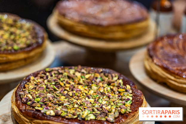 Les galettes des Rois frangipane Amande et Pistache chez Jardin Sucré 2024