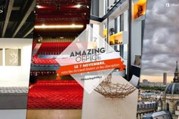 Microsoft propose de vivre une expérience de travail inédite