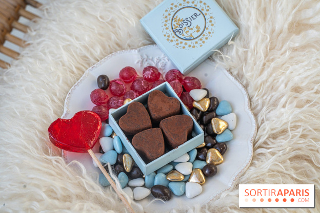 Chocolats et confiseries de Saint-Valentin chez Maison Boissier 2024