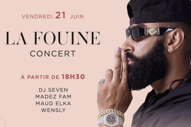 La Fouine en concert gratuit pour la fête de la musique à Plaisir dans les Yvelines