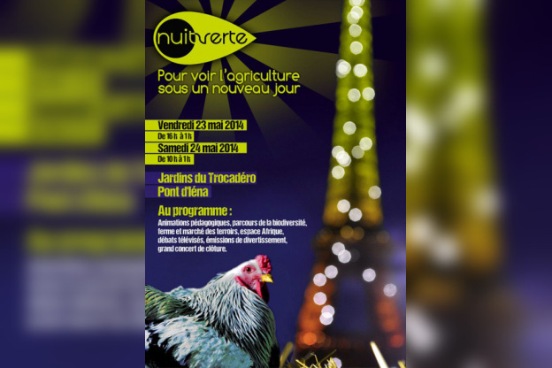 Nuit Verte 2014 au Trocadéro