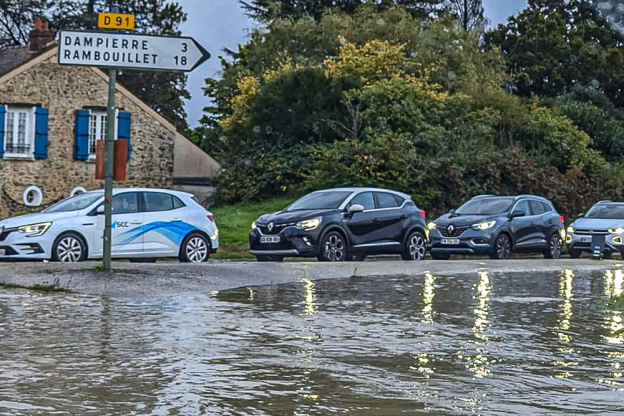 Tempête Kirk : Inondations dans les Yvelines, les routes coupées 