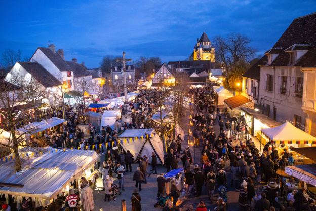 Le Marché Médiéval de Noël de Provins 2024 et les animations de fête, le programme