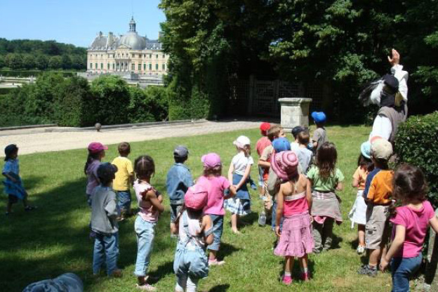Château de Vaux le Vicomte pour les enfants