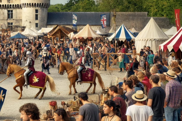 La Fête médiévale de Dourdan 2025 en Essonne avec marché, tournoi et spectacles 