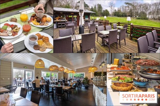 Le brunch à volonté de la Parenthèse Verte dans les Yvelines et sa terrasse au vert
