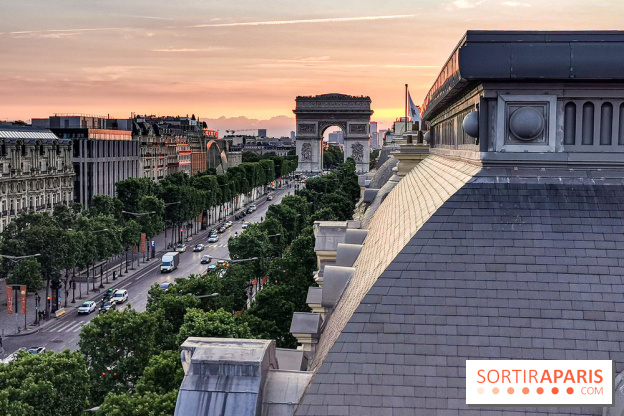 Aqua Kyoto ouvre un restaurant japonais en rooftop avec vue sur les Champs-Elysees 