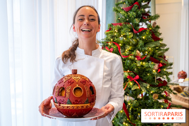 Les bûches de Noël de Nina Métayer 2025 : Noël en Alsace