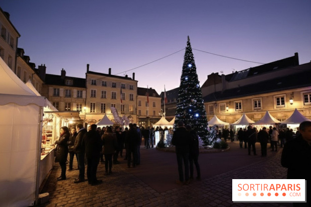 Le Marché de noël de Melun en Seine et Marne - 77