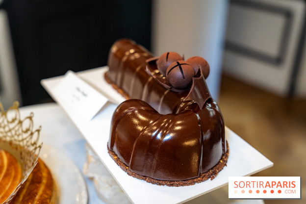 La Bûche de Noël sucre d'orge de Claire Heitzler 2025