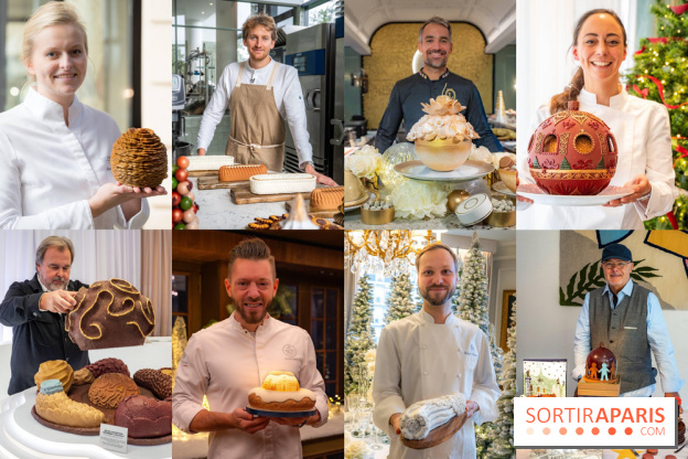Le top des bûches de Noël à Paris 2025 de célèbres pâtissiers, chocolatiers