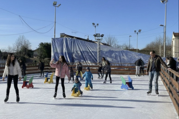 Un village montagnard avec luge, ski et patinoire s'installe dans le Val de Marne