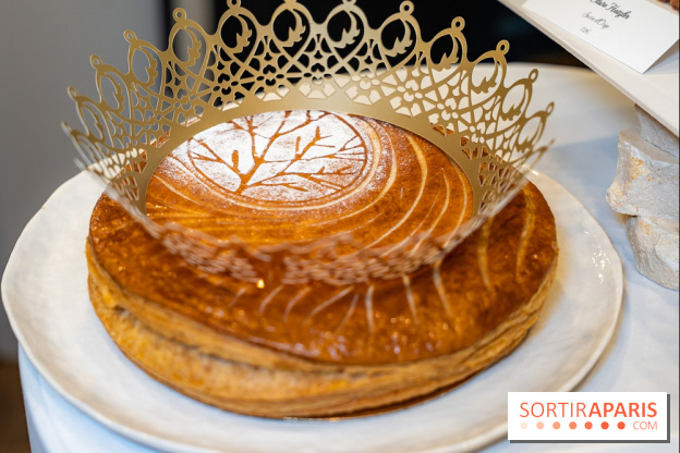 La galette des Rois frangipane vanille-fleur d'oranger 2026 de Claire Heitzler