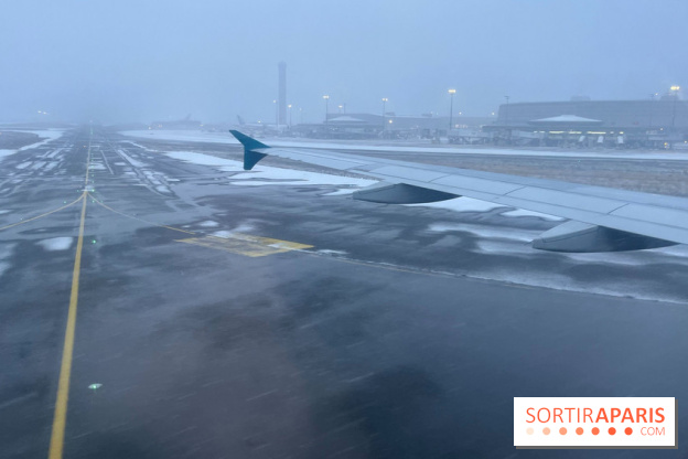 Neige à Paris : 15% des vols supprimés dans les aéroports parisiens ?