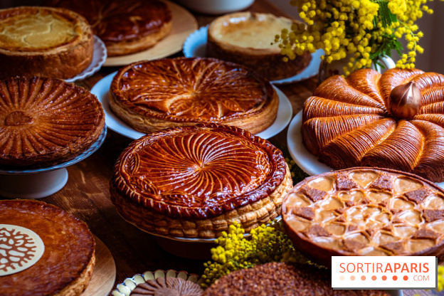 Les galettes des rois de pâtisseries-boulangeries 2026 à Paris, la sélection de créations d'artisans