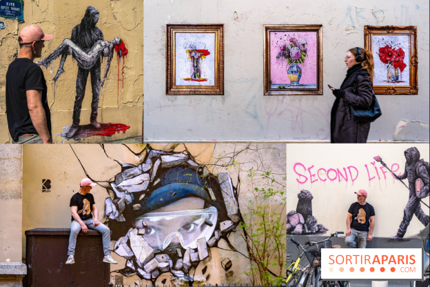 Brusk dévoile un parcours street-art inédit à Paris