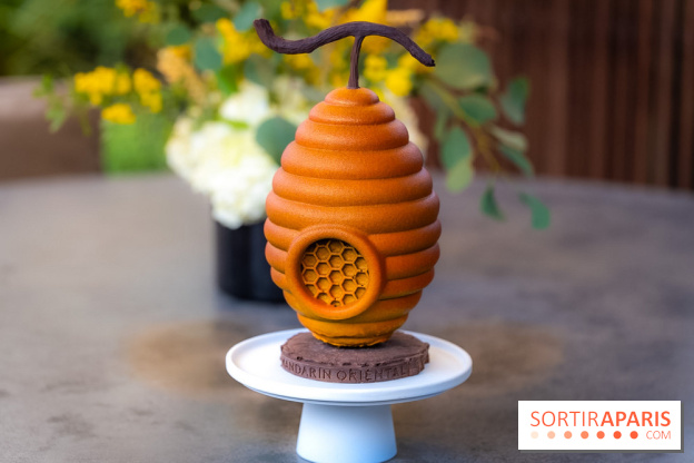 L'oeuf de Pâques Ruche du Mandarin Oriental Paris 2026 par Julien Dugourd