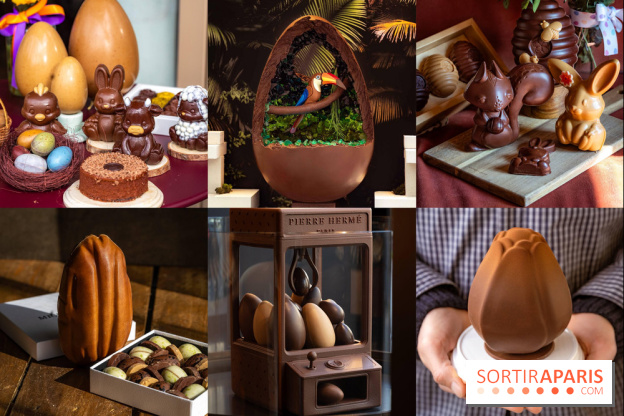 Les chocolats et oeufs de Pâques 2026 des chocolateries et pâtisseries à Paris et en Ile-de-France