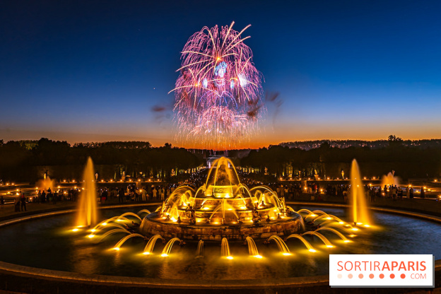 14 juillet : feu d'artifice au Château de Versailles, Fête Nationale 2026 aux Grandes Eaux Nocturnes