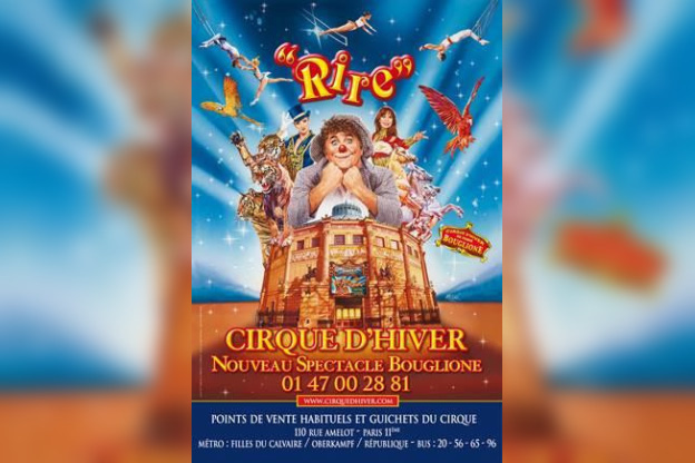 Rire au Cirque d'Hiver, le nouveau spectacle 