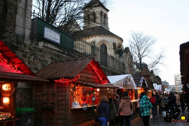 Le Marché de Noël de Montmartre 2015