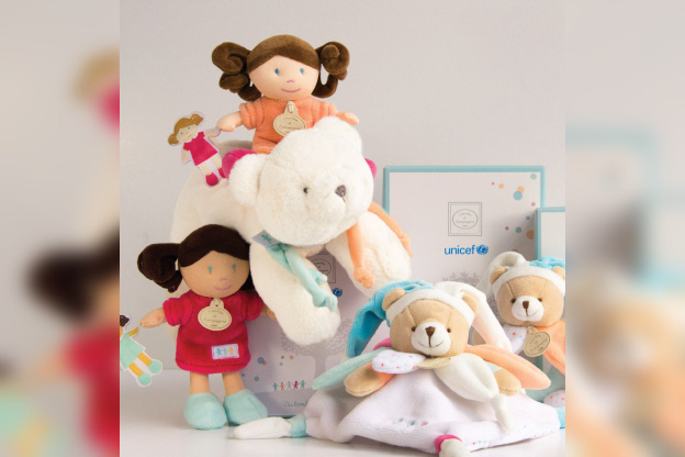 Conte by Elodie Gossuin pour l'UNICEF au JouéClub Paris