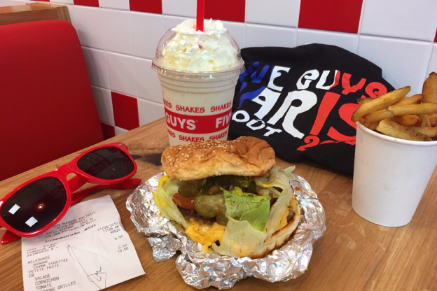 Ouverture de Five Guys à Bercy Village
