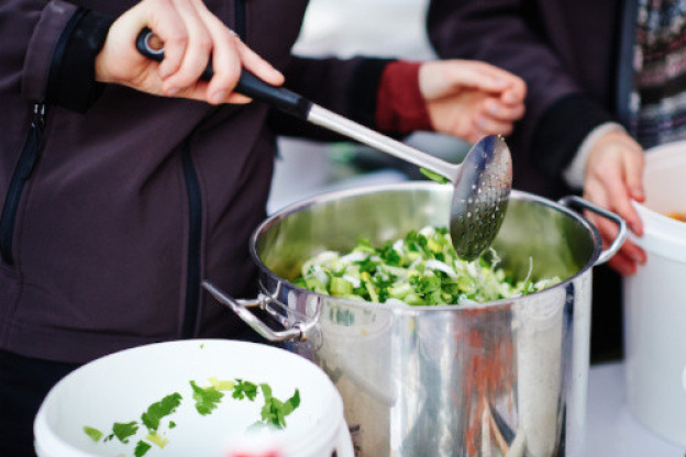 Une Grande Soupe Solidaire avec Exki !