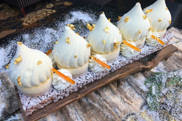 Bûche de Noël 2017 à L’Hôtel du Collectionneur 