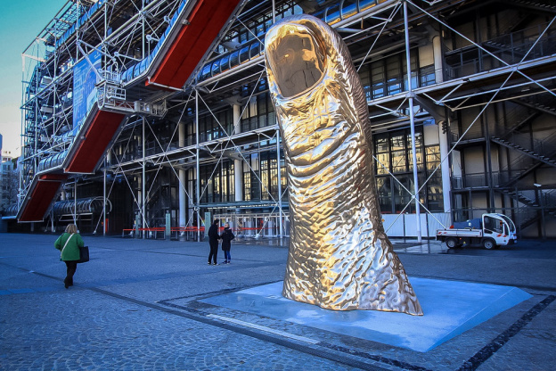 César, les photos de l'expo au Centre Pompidou