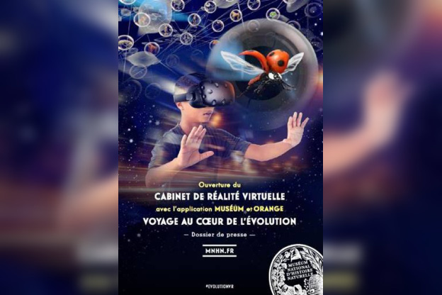 Le Cabinet de Réalité Virtuelle s'ouvre au Muséum national d'Histoire naturelle