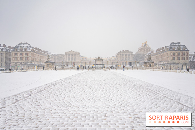 Paris sous la neige ce samedi, les photos