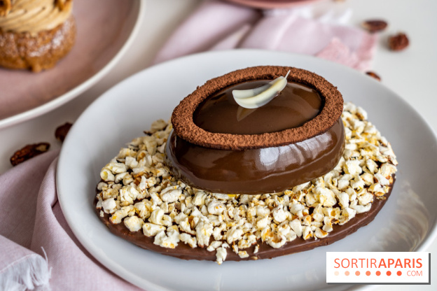 Oeuf de Pâques entremets de Muriel 2021 au Grand Colbert