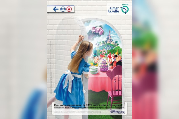 ratp billet anniversaire disney