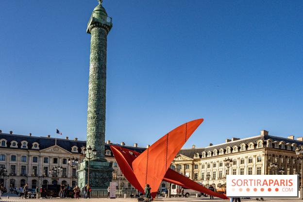FIAC 2021 : le dragon flamboyant de la Place Vendôme par Alexander Calder