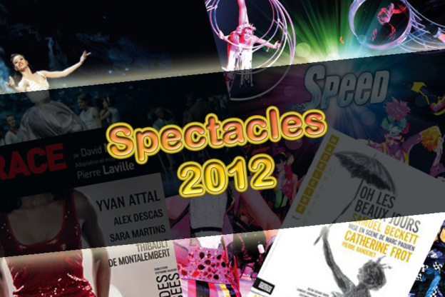 top 10 des spectacles 2012