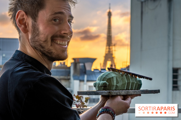 La Bûche de Noël Cigale de Bryan Exposition pour l'Institut Raphael