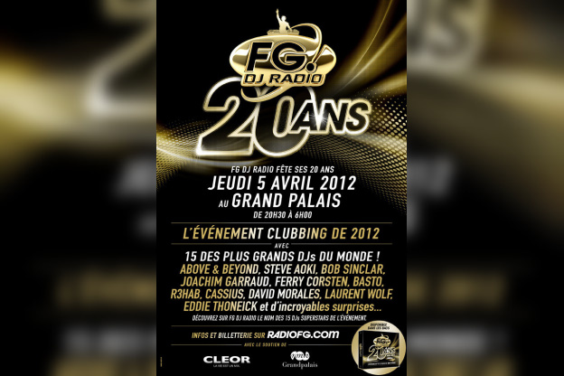 Radio FG fête ses 20 ans au Grand Palais