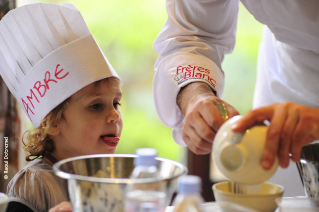 Atellier de cuisine pour enfants chez Clément