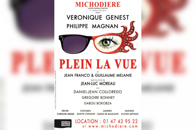 Plein la vue, au Théâtre de la Michodière, véronique genest