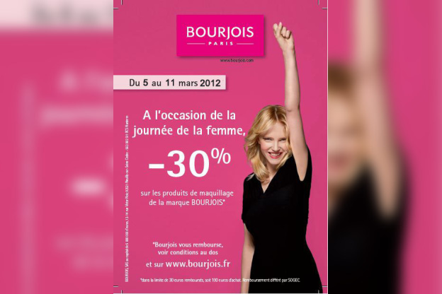 Bourgeois vous offre - 30% pour la Journée de la Femme