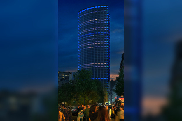 La Tour Montparnasse s'habille de nouvelles lumières