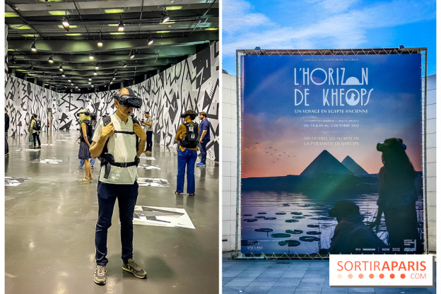 L'Horizon de Khéops, un voyage immersif au cœur d'une pyramide à vivre à l'Institut du monde arabe