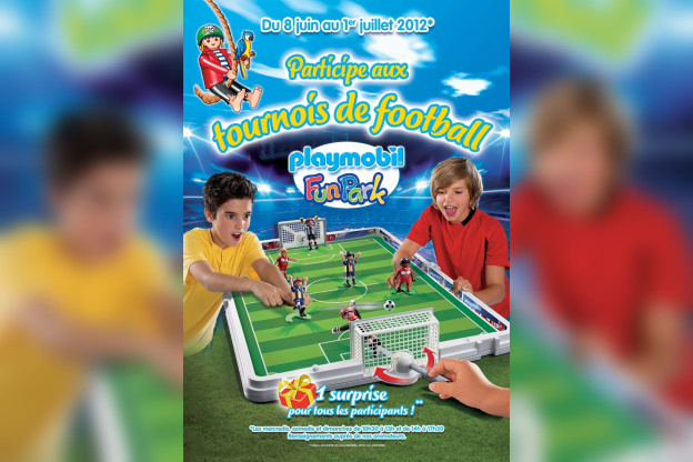 Les tournois de football au Playmobil Funpark
