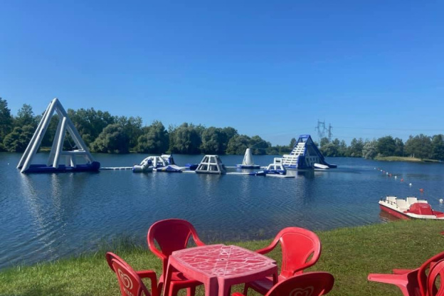 Aqua Slide Park, le parc aquatique gonflable dans l'Oise à Longueil Sainte Marie