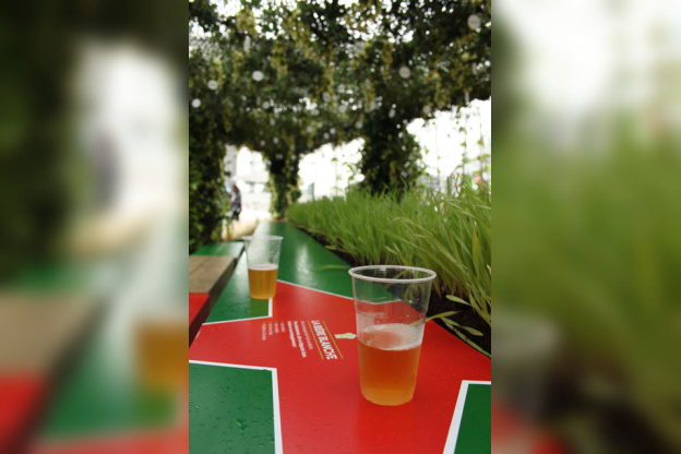 Le Jardin du Brasseur Heineken sur le Parvis de la Défense