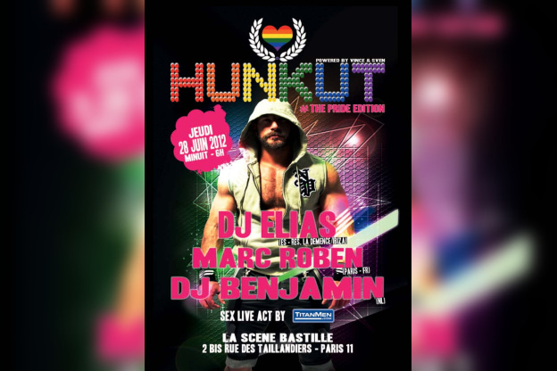 Opening Party : Hunkut - Paris Circuit Party 