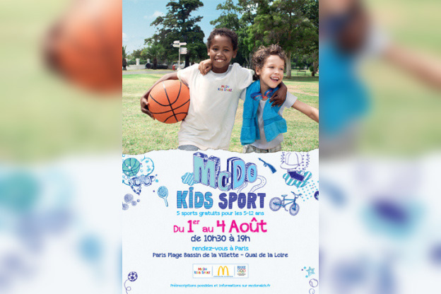 mc do kids sport paris plage, paris plages